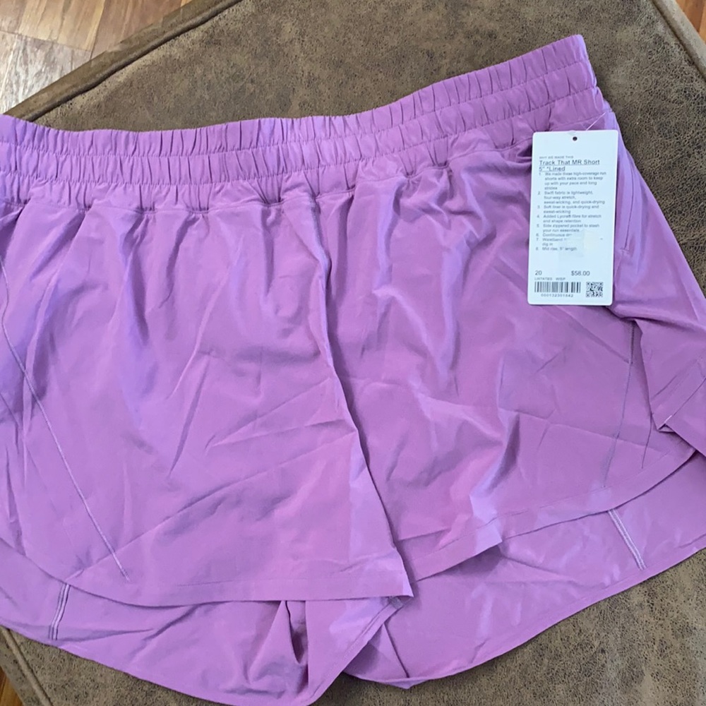 NWT lululemon shorts